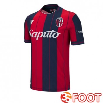 Maillot De Foot Bologne Domicile Rouge Bleu Royal 2025/2026