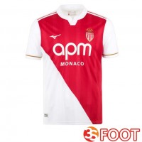 Maillot De Foot AS Monaco Domicile Blanc Rouge 2025/2026