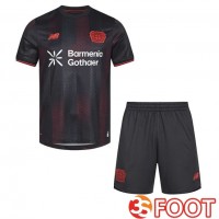 Maillot De Foot Bayer 04 Leverkusen Enfant Domicile Noir 2025/2026
