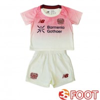 Maillot De Foot Bayer 04 Leverkusen Enfant Exterieur Blanc Rose 2025/2026