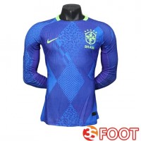Maillot Equipe Foot Bresil Exterieur Manches Longues 2025 2026