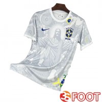 Maillot Equipe Foot Bresil Special Edition Blanc 2025 2026
