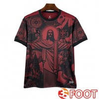 Maillot Equipe Foot Bresil Special Edition Rouge Noir 2025 2026