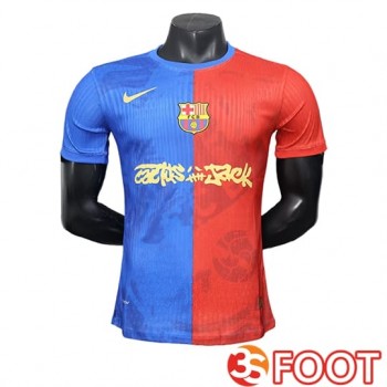 Maillot De Foot FC Barcelone Special Edition Rouge Bleu 2025 2026