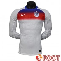 Maillot Equipe Foot Angleterre Domicile Manches Longues 2025 2026