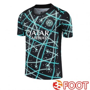 Training T-Shirts Inter Milan Noir Bleu 2025 2026