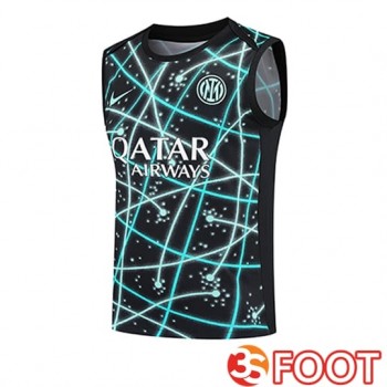 Gilet Foot Inter Milan Noir Bleu 2025 2026