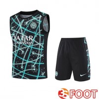 Gilet Foot Inter Milan + Shorts Noir Bleu 2025 2026