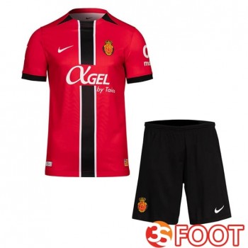 Maillot De Foot RCD Mallorca Enfant Domicile Rouge 2025/2026