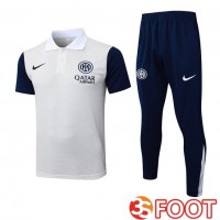 Ensemble Polo Inter Milan + Pantalon Gris 2025/2026