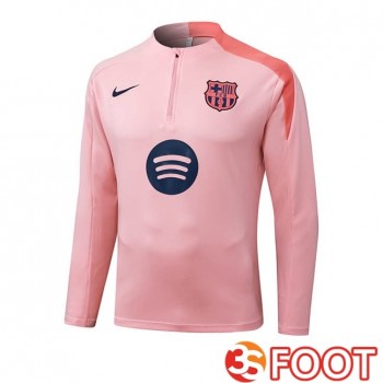 Training Sweatshirt FC Barcelone Rose 2025/2026