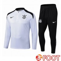 Ensemble Survetement De Foot Corinthians Blanc 2025/2026