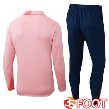 Ensemble Survetement De Foot FC Barcelone Rose 2025/2026
