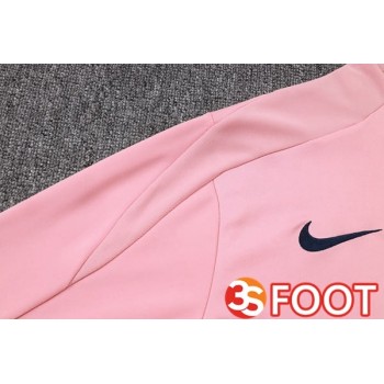 Ensemble Survetement De Foot FC Barcelone Rose 2025/2026
