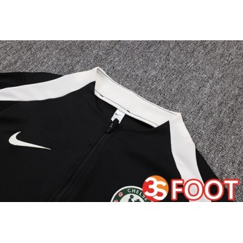 Ensemble Survetement De Foot FC Chelsea Noir 2025/2026