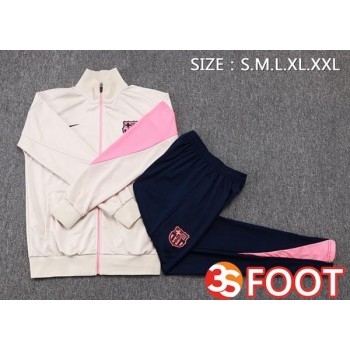 Ensemble Survetement De Foot - Veste FC Barcelone Jaune 2025/2026