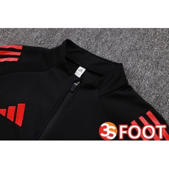 Ensemble Survetement De Foot - Veste FC Liverpool Noir 2025/2026