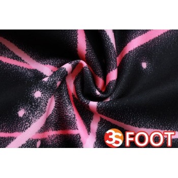 Ensemble Survetement De Foot - Veste Jordan Paris PSG Noir Rose 2025/2026
