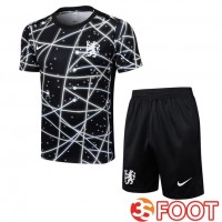 Ensemble Training T-Shirts FC Chelsea + Shorts Noir 2025/2026