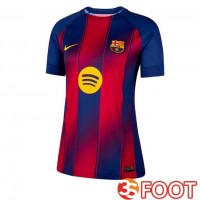 Maillot De Foot FC Barcelone Femme Domicile Bleu Rouge 2025/2026