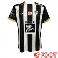 Maillot De Foot Angers SCO Domicile Noir Blanc 2025/2026