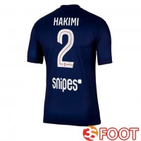 Maillot De Foot Paris PSG (Hakimi 2) Domicile Bleu Royal 2025/2026