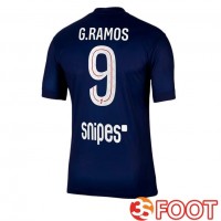 Maillot De Foot Paris PSG (G. Ramos 9) Domicile Bleu Royal 2025/2026