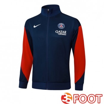 Veste Foot Jordan Paris PSG Bleu Royal 2025/2026