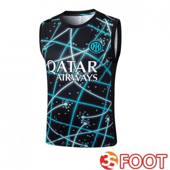 Gilet Foot Inter Milan Noir Bleu 2025/2026