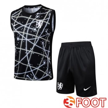 Gilet Foot FC Chelsea + Shorts Noir 2025/2026