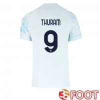 Maillot De Foot Inter Milan (THURAM 9) Exterieur Blanc Bleu 2025/2026