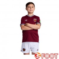 Maillot De Foot West Ham United Enfant Domicile Rouge 2025/2026