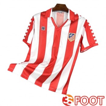 Maillot De Foot Atletico Madrid Retro Domicile 1982 1983