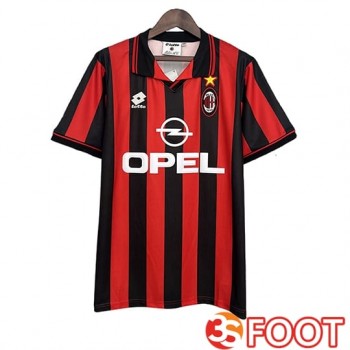 Maillot De Foot Milan AC Retro Domicile 1997 1998