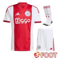 Ensemble Maillot Foot AFC Ajax Domicile (Shorts + Chaussettes) 2025 2026