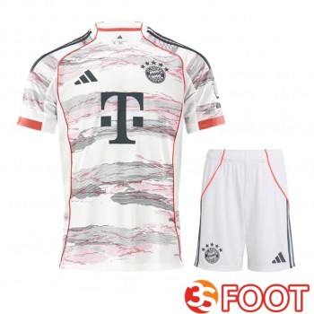 Ensemble Maillot Foot Bayern Munich Exterieur + Shorts 2025 2026