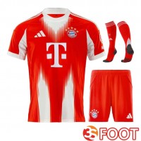 Ensemble Maillot Foot Bayern Munich Domicile (Shorts + Chaussettes) 2025 2026