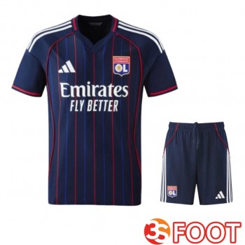 Ensemble Maillot Foot Lyon OL Exterieur + Shorts 2025 2026