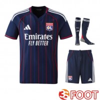 Ensemble Maillot Foot Lyon OL Exterieur (Shorts + Chaussettes) 2025 2026