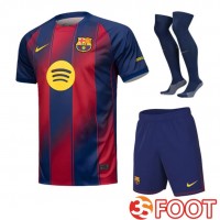 Ensemble Maillot Foot FC Barcelone Domicile (Short + Chaussettes) 2025 2026 Ensemble Maillot Foot FC Barcelone Domicile (Short + Chaussettes) 2025 2026