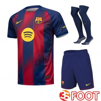 Ensemble Maillot Foot FC Barcelone Domicile (Short + Chaussettes) 2025 2026