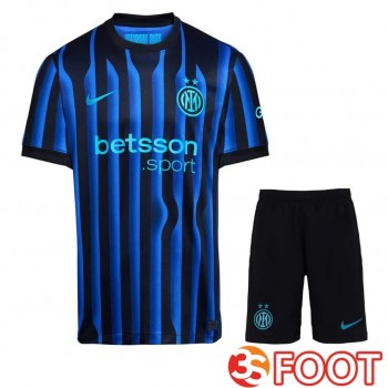 Ensemble Maillot Foot Inter Milan Domicile + Shorts 2025 2026