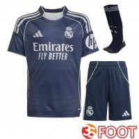 Ensemble Maillot Foot Real Madrid Exterieur (Short + Chaussettes) 2025 2026