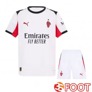 Ensemble Maillot Foot AC Milan Exterieur + Shorts 2025 2026