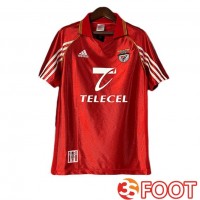 Maillot De Foot S.L Benfica Retro Domicile Rouge 1998-1999