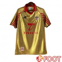 Maillot De Foot S.L Benfica Retro Exterieur Jaune 1998-1999