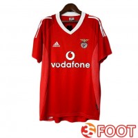 Maillot De Foot S.L Benfica Retro Domicile Rouge 2002-2003