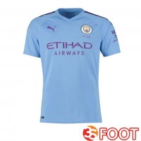 Maillot De Foot Manchester City Retro Domicile Bleu 2019-2020