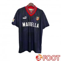 Maillot De Foot Atletico Madrid Retro Third Bleu Royal 1995-1996