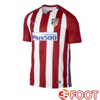 Maillot De Foot Atletico Madrid Retro Domicile Rouge 2016-2017